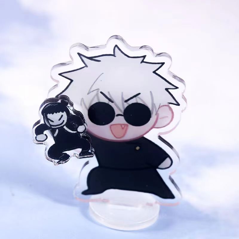 Jujutsu Kaisen Gojo & Suguru Funny Figure 5cm Stand Hobby