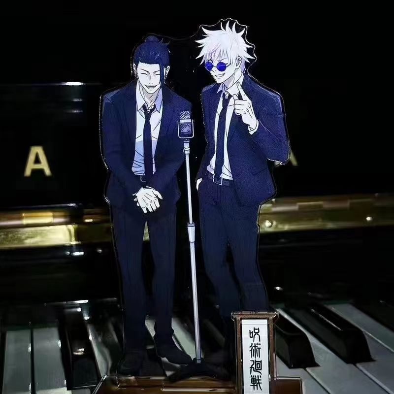 Jujutsu Kaisen Gojo & Suguru 10cm Talk Stand Hobby