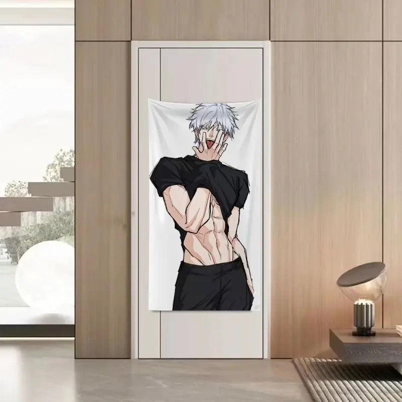 Jujutsu Kaisen Characters Abdominal Muscle Fabric Wall Covering Hobby