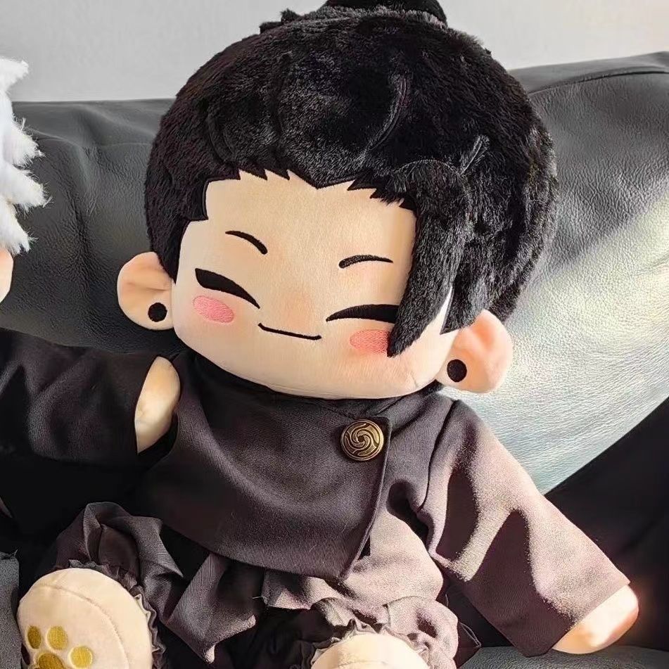 Black Suit Outfit for 40 cm Plush Doll Hobby Prop