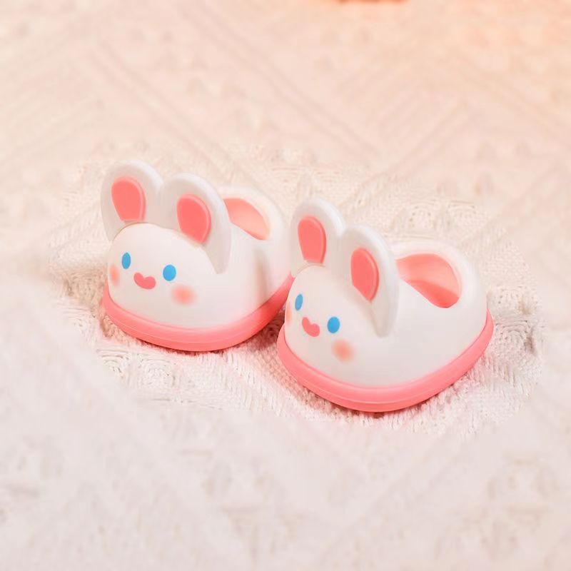 Mini Shoes for 20 cm Plush Doll Hobby Prop