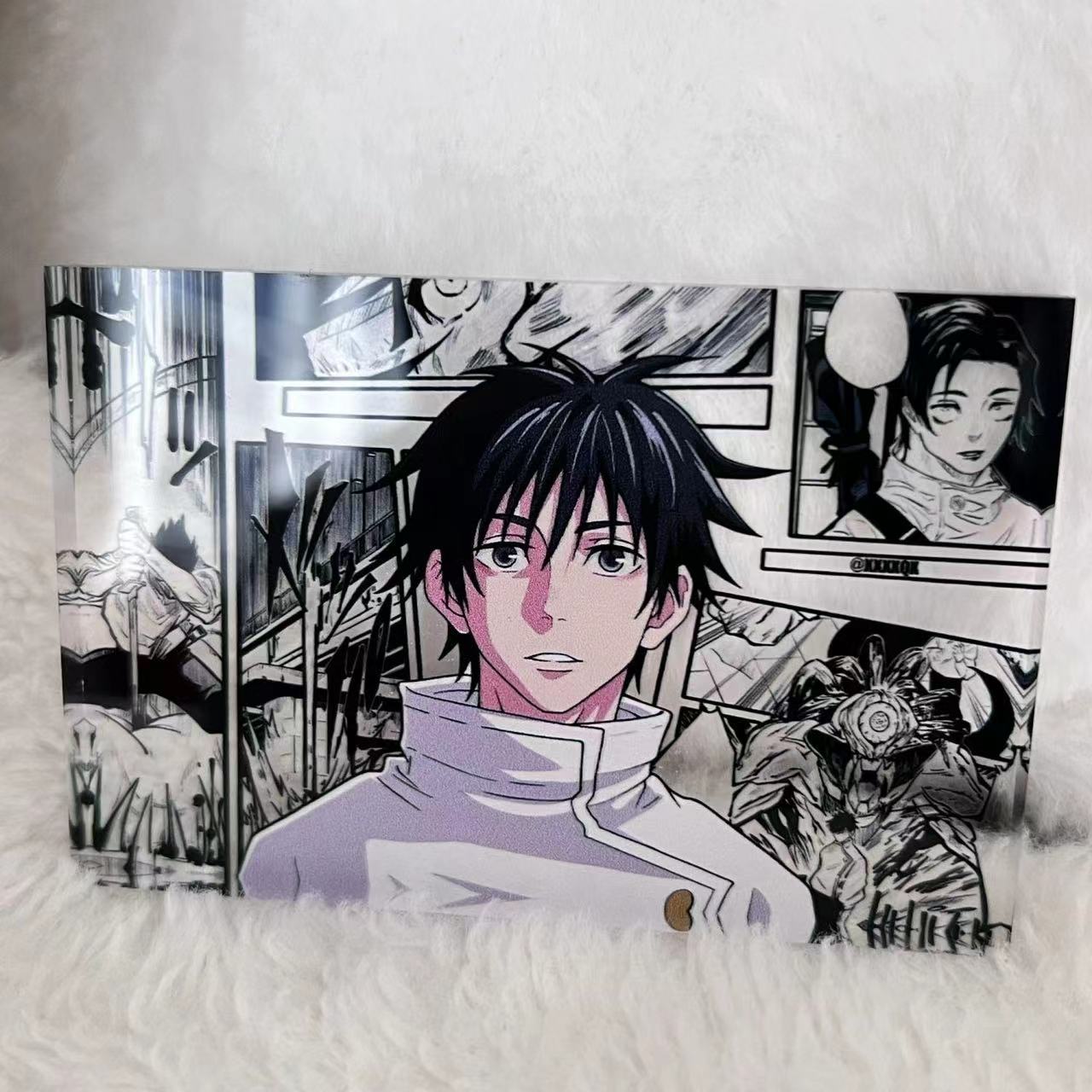 Jujutsu Kaisen Character Acrylic Transparent Card Stand Hobby Desktop Ornament