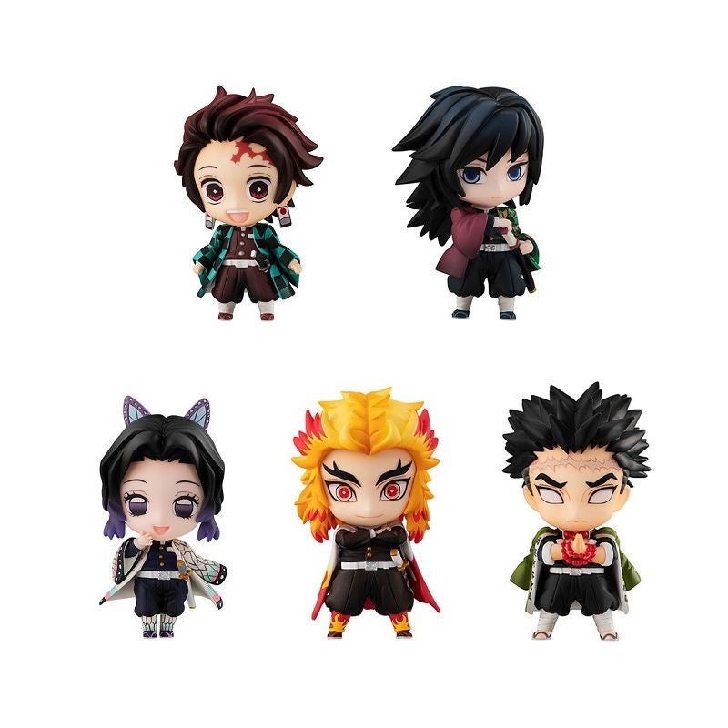 Demon Slayer Standing Figure Hobby [one set 5 figurines]