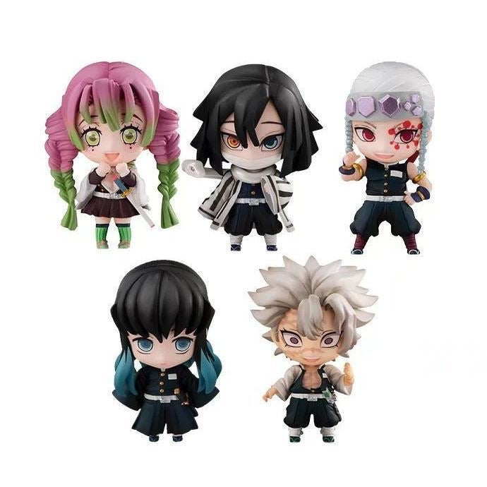 Demon Slayer Standing Figure Hobby [one set 5 figurines]