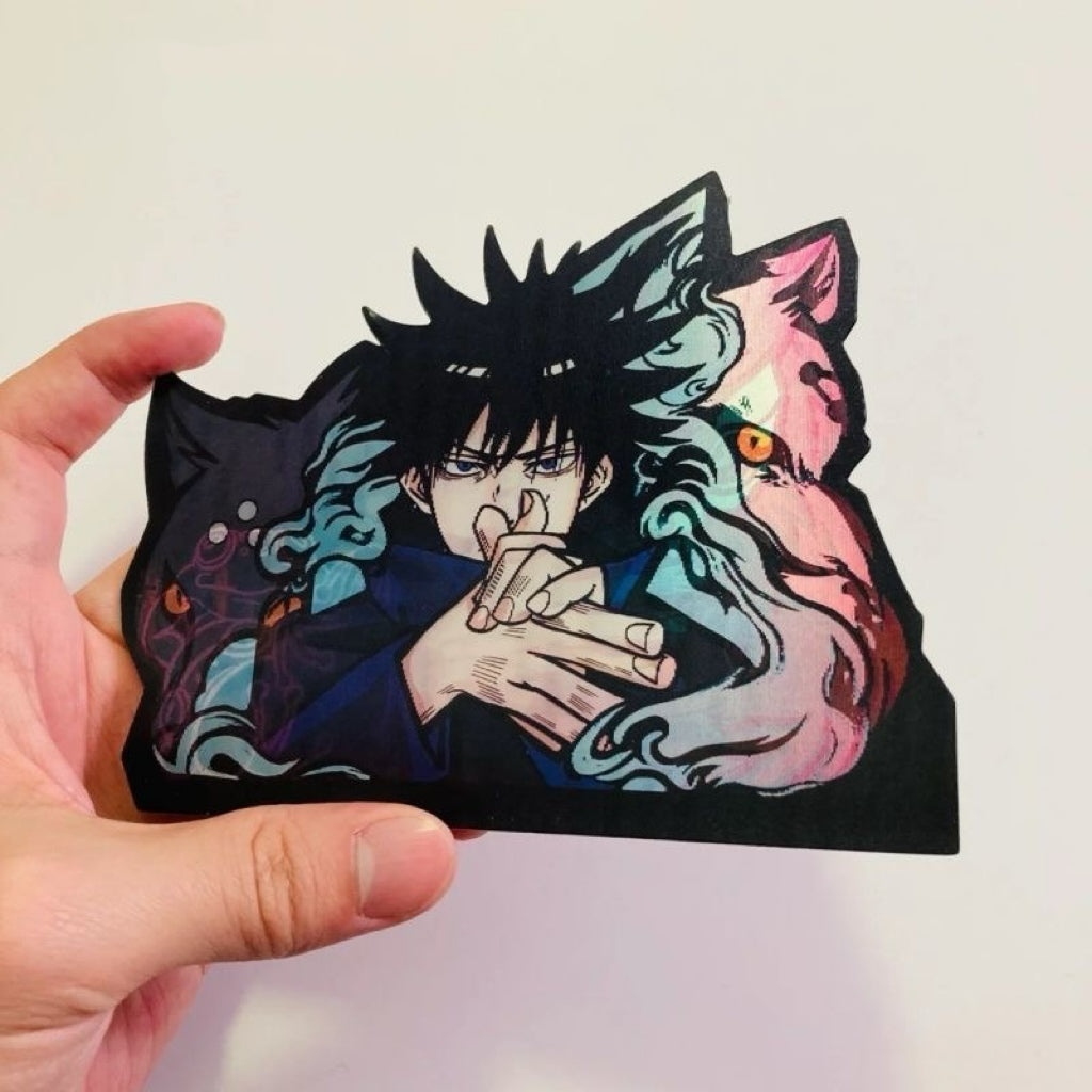 Jujutsu Kaisen Fushiguro Megumi Raster Card Hobby [3 different views]