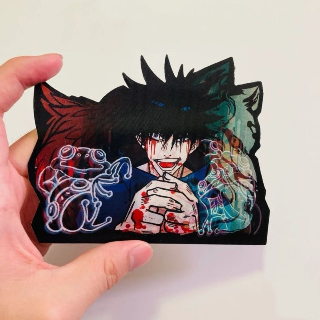 Jujutsu Kaisen Fushiguro Megumi Raster Card Hobby [3 different views]