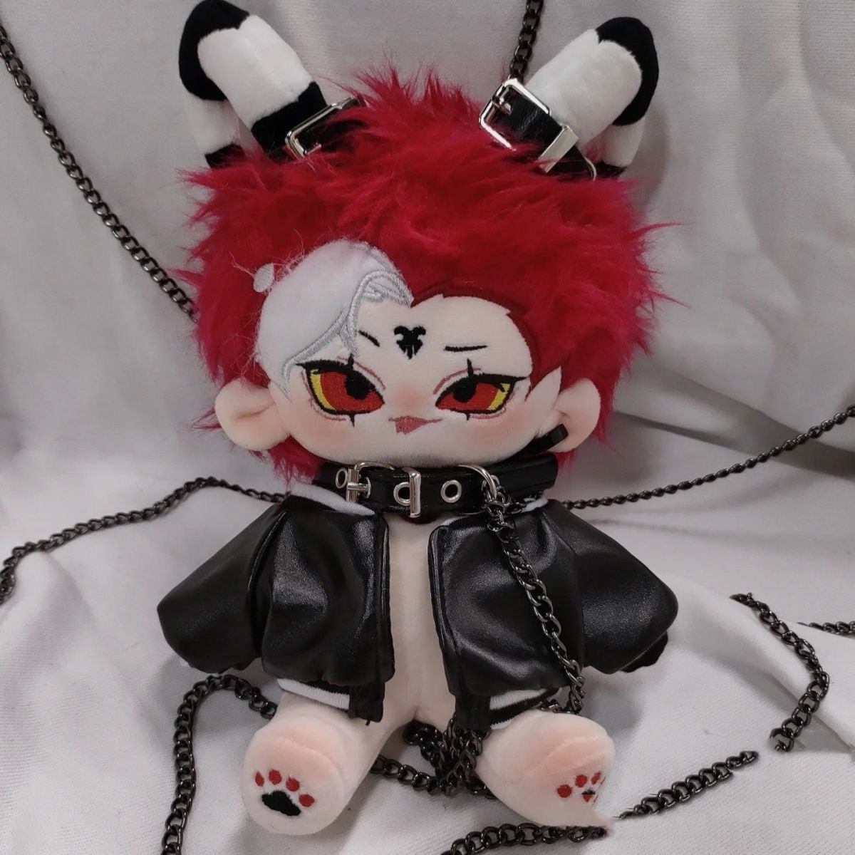 Hazbin Hotel Blitzo Buckzo 20cm Plush Doll Hobby [with skeleton, without clothes]