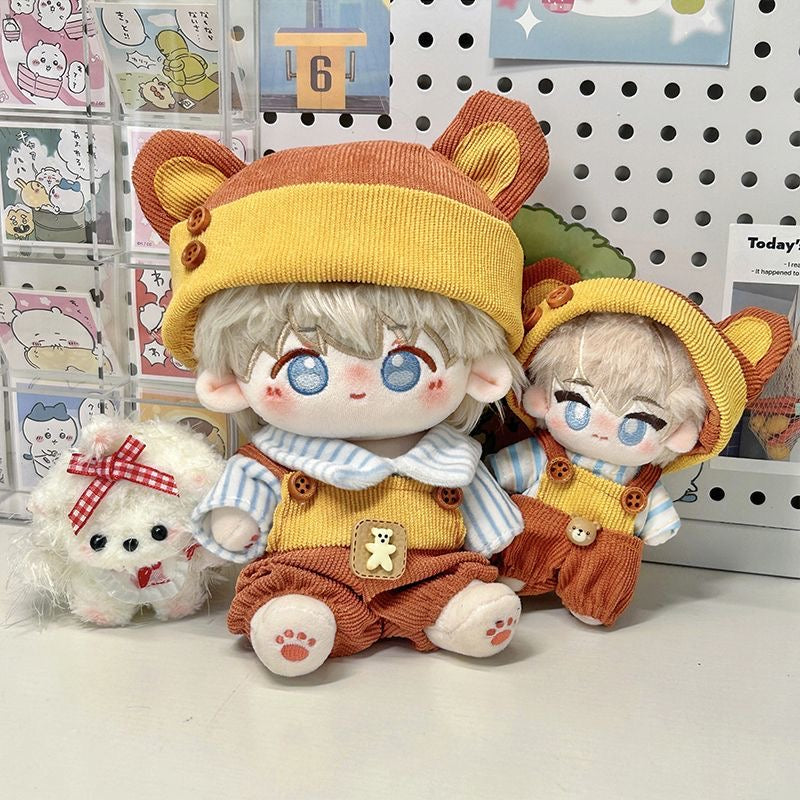 Teddy Bear Outfit For 10/20cm Plush Doll Hobby Prop