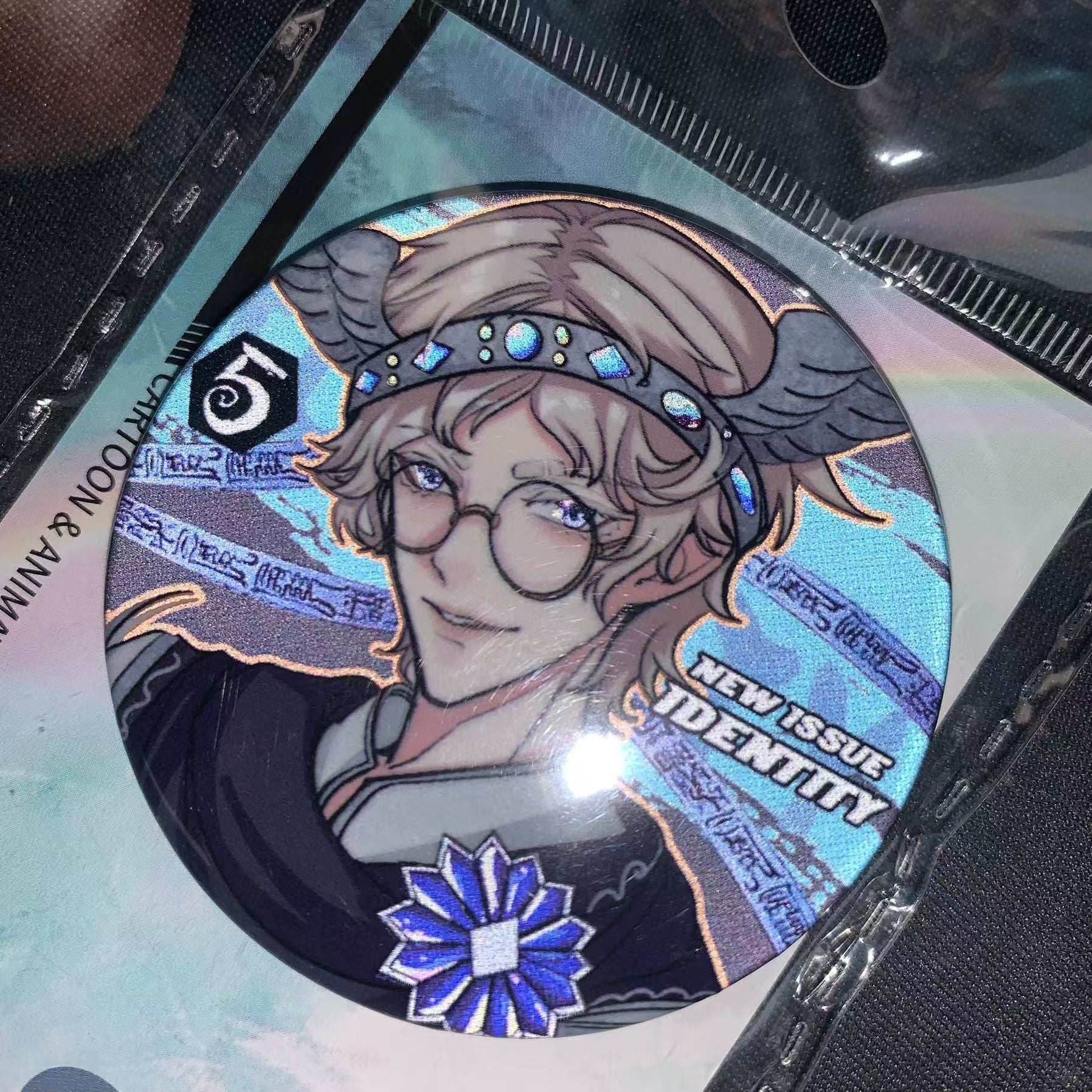 Identity V Button Pin Reflect Light[5.8cm,7.5cm]