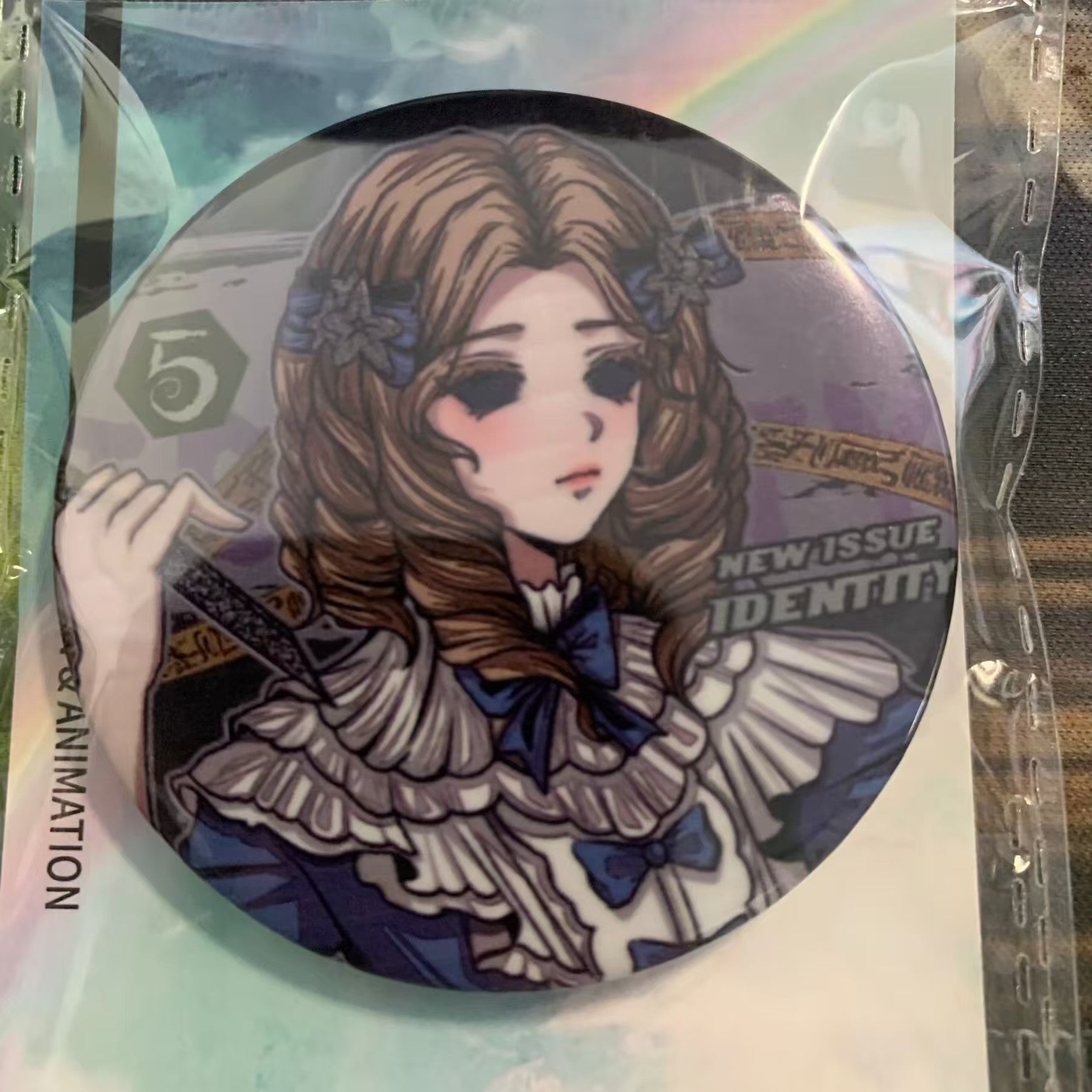 Identity V Button Pin Reflect Light[5.8cm,7.5cm]