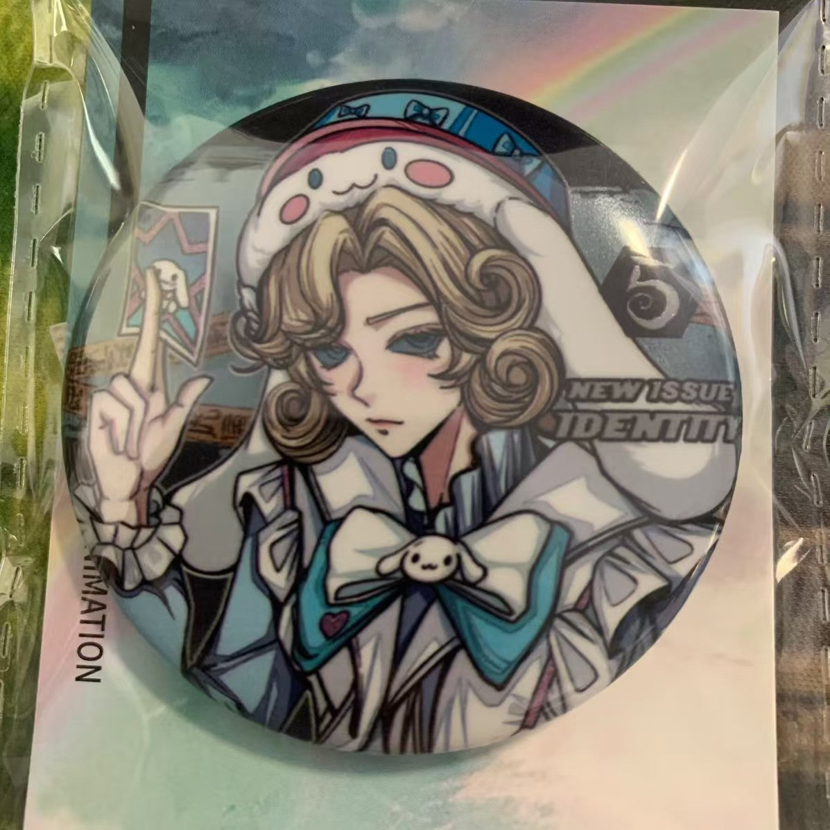 Identity V Button Pin Reflect Light[5.8cm,7.5cm]