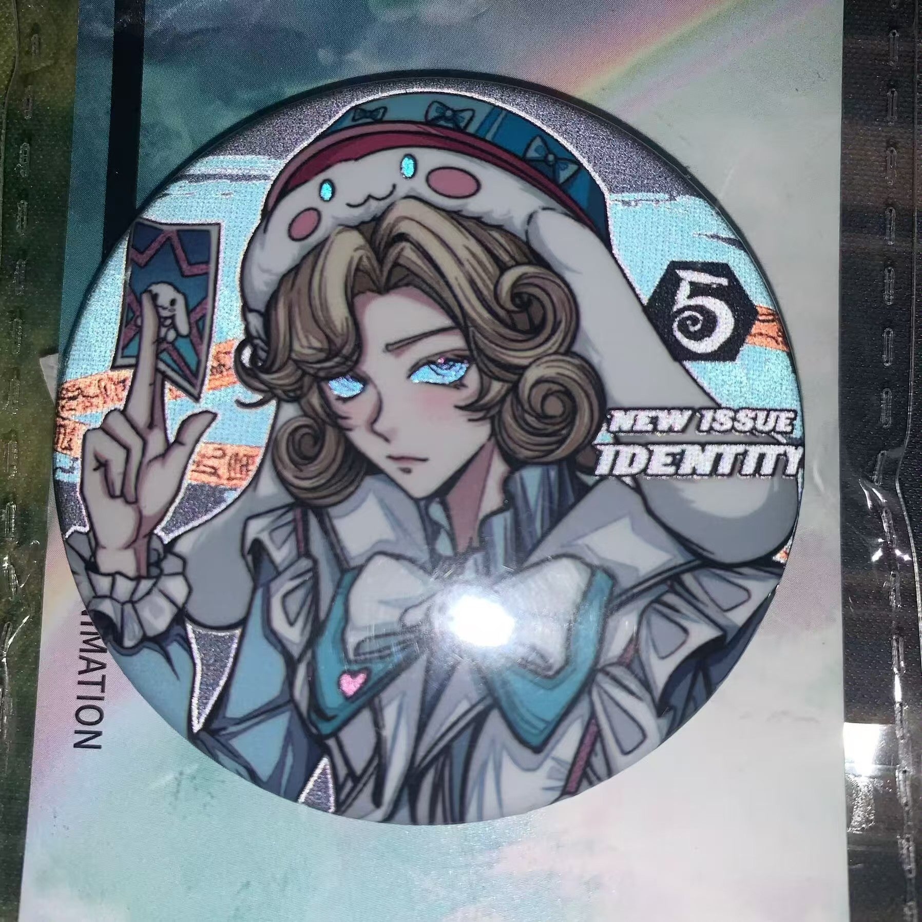 Identity V Button Pin Reflect Light[5.8cm,7.5cm]