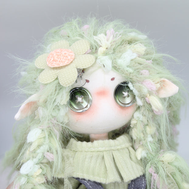 Honeydew Melody Girl Commission Button-Eyed Doll [32cm]