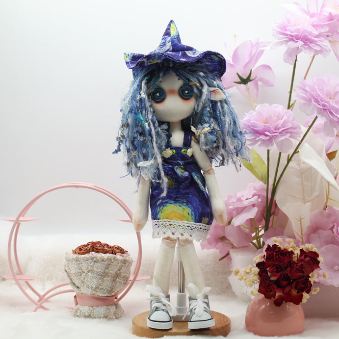 Starry Sisters Commission Button-Eyed Doll [32cm]